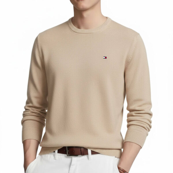 Pull Piqué TMM Col Rond en coton – Image 11